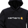 Carhartt Signature Logo Midweight Hoodie - Black