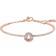 Swarovski Bracelet 5497483 Femme Doré rose