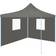 vidaXL Professional Folding Party Tent with 2 Sidewalls