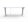 Nordic FlexiDesk Gaming Desk - White, 1200x600x1200mm