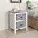 vidaXL Nightstand Bedside Table 28x38cm