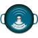 Le Creuset Blue Teal Signature Cast Iron med lock 2.2 L 26 cm