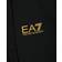 EA7 Full Zip Logo Hoodie Black
