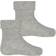 Minymo Baby Rib Sock 2-pack - Light Gray Melange (5068 LG-130)