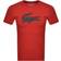 Lacoste Sport 3D Print Crocodile Breathable Jersey T-shirt - Red/Navy Blue
