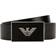 Emporio Armani Logo Leather Belt Black Y4S196 YDC0G 80001