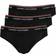 Tommy Hilfiger 3P Brief 1U87903766, Uomo, Nero