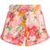 adidas Girl's Her Studio London Floral Shorts & Tee Set - Cream White/Multicolor/Black (GN4212)