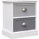 vidaXL 284052 Bedside Table 28x38cm