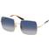 Ray-Ban Square Gafas de Sol RB1971 - Oro Arista Montura Azul Lentes