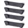 Joseph Joseph CupboardStore Pan Lid Holder Kitchenware 4pcs