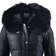 RockandBlue Beam Down Jacket - Black/Black (Faux Fur)