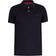 Gant Contrast Collar Regular Fit Polo Shirt - Evening Blue