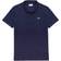 Lacoste Sport Cotton Blend Ottoman Polo Shirt - Navy Blue