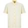 Fred Perry Overdyed Short Sleeve Shirt - Butter Icing