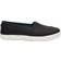 Toms Avlon Slip-On Shoenen - Black Coated Canvas