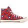 Converse Paisley Prints Chuck 70 High Top - Habanero Red/Egret/Rush Blue