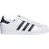 adidas Superstar - White/Collegiate Navy