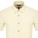 Fred Perry Overdyed Short Sleeve Shirt - Butter Icing