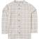 Wheat Willum Shirt - Eggshell Check (2673d-465-9068)