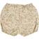 Wheat Pleats Nappy Pants - Eggshell Flowers (5040d-280-3130)