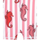 Småfolk UV50 UV Suit Short SL Seahorses - Sea Pink (11-9941)