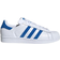 Adidas Superstar W - Cloud White/Blue/Cloud White