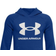 Under Armour Boy's UA Rival Fleece Big Logo Hoodie - Royal/Onyx White (1357585)