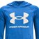 Under Armour Felpa con Cappuccio Uomo Rival Big Logo - Blu