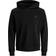 Jack & Jones Solid Hoodie - Black