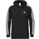 Adidas Essentials 3-Stripes Hoodie - Black/White