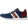 Jack & Jones Zapatillas deportivas bajas 'Stellar' azul oscuro rojo blanco