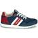 Jack & Jones Zapatillas deportivas bajas 'Stellar' azul oscuro rojo blanco