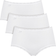 Sloggi 24/7 Cotton Lace Midi Briefs 3-pack - White