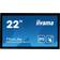 Iiyama ProLite TF2234MC-B7X 21.5 LED Full HD 1920 x 1080 Pixel 16:9 8 ms HDMI DisplayPort VGA USB IPS LCD