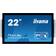 Iiyama ProLite TF2234MC-B7X 21.5 LED Full HD 1920 x 1080 Pixel 16:9 8 ms HDMI DisplayPort VGA USB IPS LCD