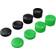 Piranha Xbox Series X Silicone Thumb Grips - Green/Black