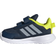 Adidas Tensaur Shoes Crew - Navy/Halo Silver/Acid Yellow Unisex