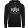 Alpha Industries Basic Zip Hoodie Sweatjacket - Black