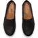 Toms Avlon Slip-On Shoenen - Black Coated Canvas