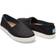 Toms Avlon Slip-On Shoenen - Black Coated Canvas