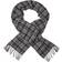 Barbour Scarf – Black/Grey Tartan