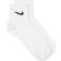 Nike Everyday Lightweight Ankle Socks 3-Pack - White