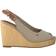 Tommy Hilfiger Iconic High Wedge Slingback - Stone