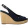 Tommy Hilfiger Iconic Elena Sling Back Wedge FW0FW04789 Bleu Marine