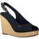 Tommy Hilfiger Iconic Elena Sling Back Wedge FW0FW04789 Bleu Marine