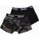 Brandit Boxershorts Logo 2er Pack - Dark Camo/Black