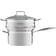 Le Creuset 3-Ply Stainless Steel Large Multi Dampindsats 24cm