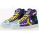 Converse x Chinatown Market Lakers Championship Jacket - Prism Violet/Poolside/Aurora Yellow