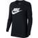 Nike Women's Sportswear Long-Sleeve T-shirt - Black/White